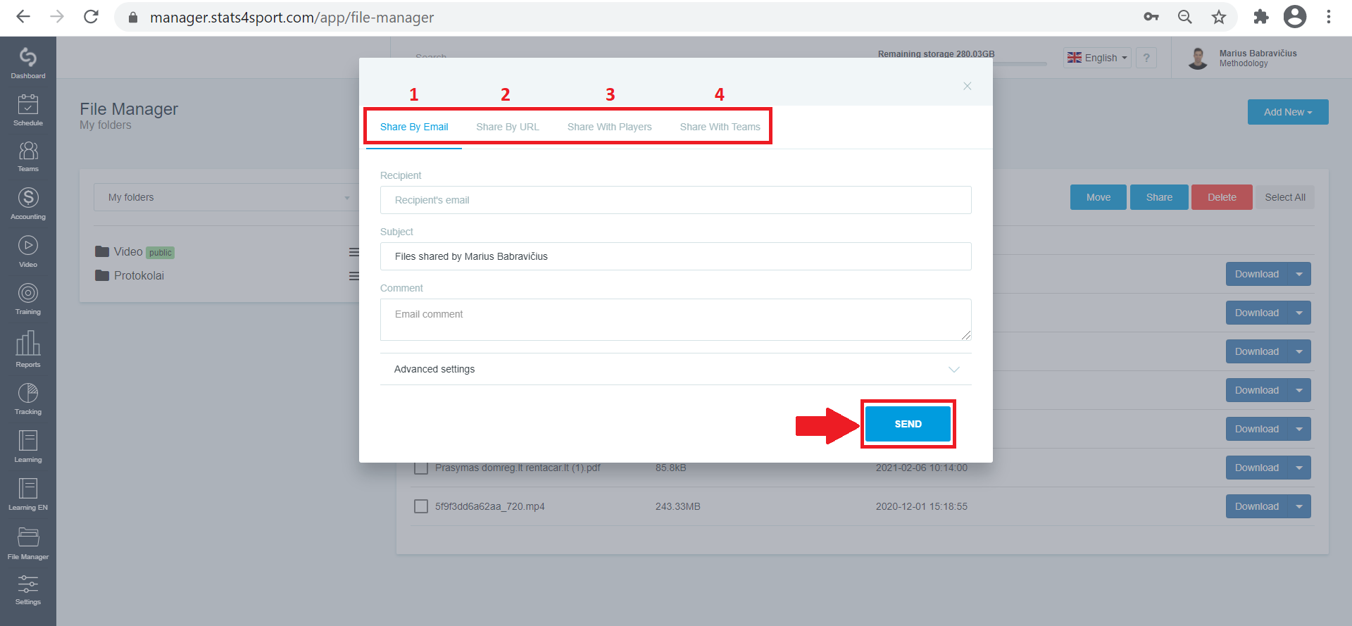 How to share document? — illustration